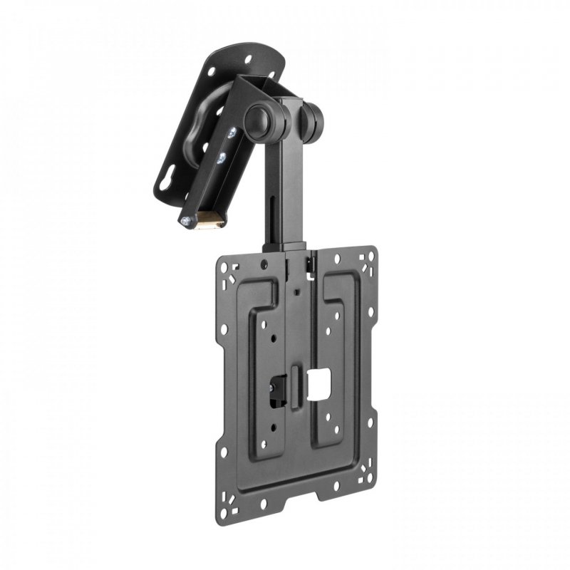 AISENS Swivel Ceiling Mount, Foldable for Monitor/TV 20Kg from 19-43, Black
