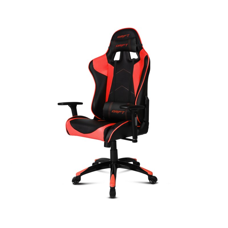 DRIFT DR300 Siège de jeu sur PC Siège rembourré Noir, Rouge