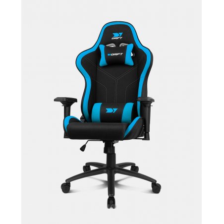 DRIFT DR110BL Siège pour jeu vidéo Fauteuil de gaming Siège rembourré Noir, Bleu