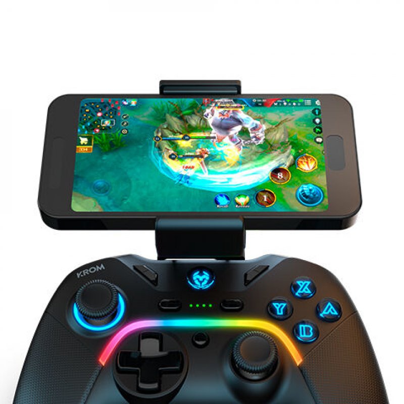 GAMEPAD RGB KROM KAYROS PC/SWITCH/ANDROID