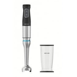 Cecotec 03966 blender Immersion blender 1200 W Black, Stainless steel