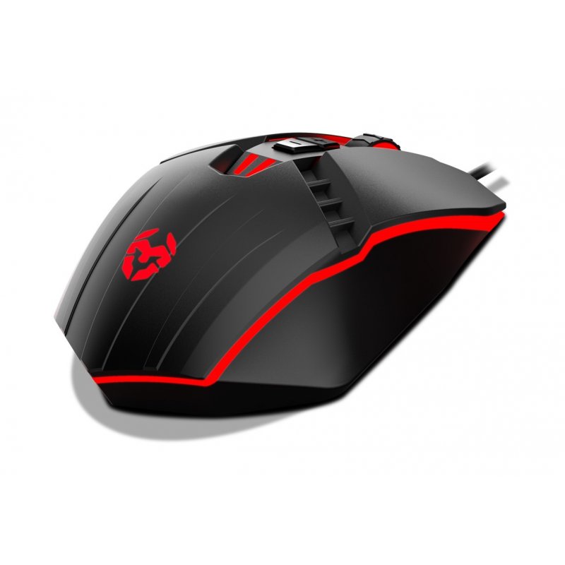 RATÓN GAMING KROM KALAX 3200 DPI 7 COLORES LED