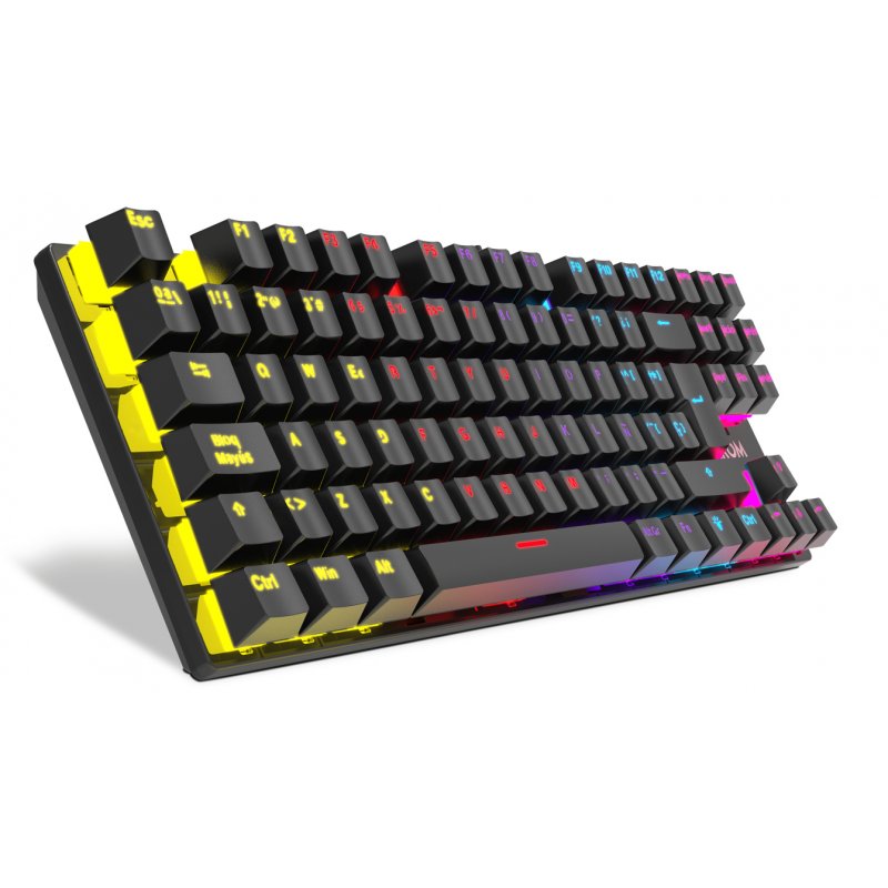 TECLADO GAMING KROM KASIC TKL RAINBOW