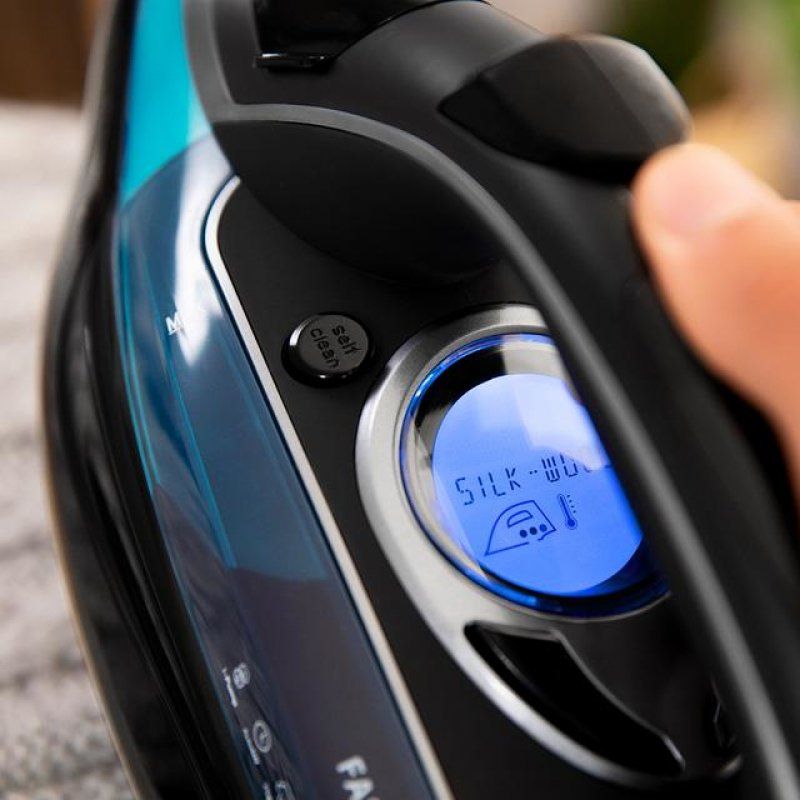 Cecotec Fast&Furious 6060 Ultra Fer à vapeur Semelle Turbo Anodisée Pro ultra glissante 3100 W Noir, Argent, Turquoise