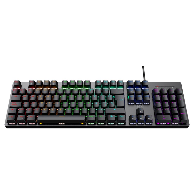 TECLADO GAMING HIDITEC GK400 ARGB MECANICO NEGRO