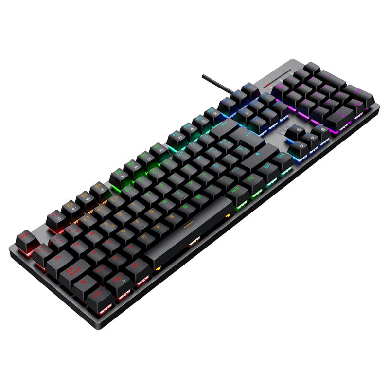 Hiditec GK400 ARGB keyboard USB Black
