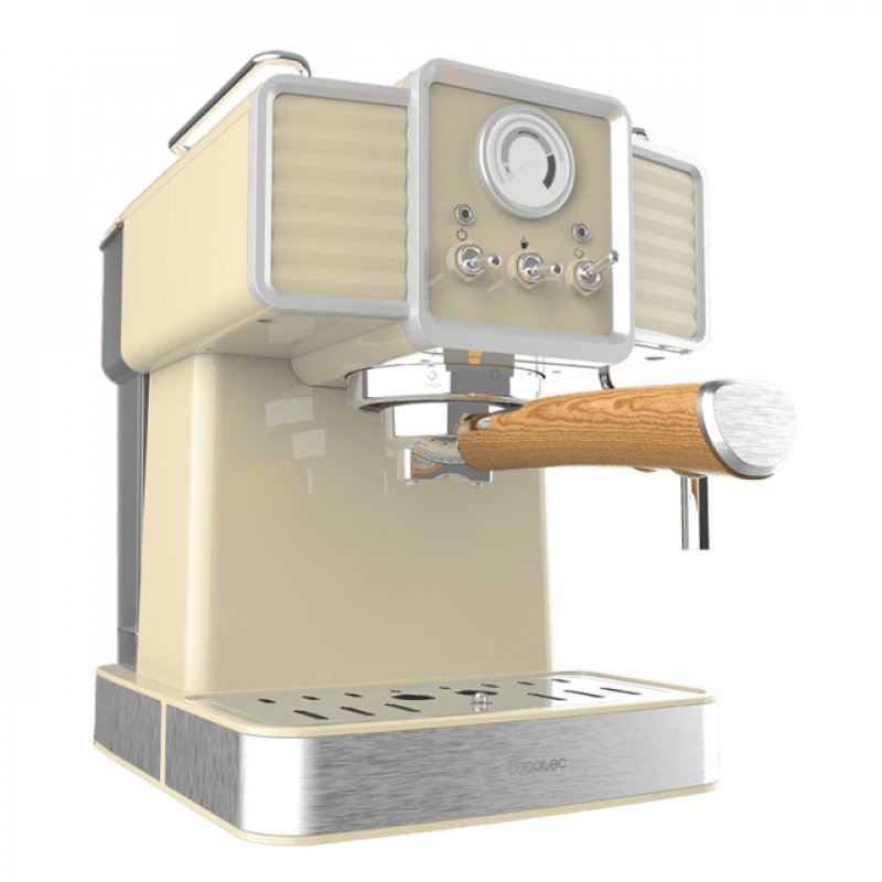 CAFETERA CECOTEC VINTAGE ESPRESSO 20 TRADIZIONALE LIGHT YELLOW