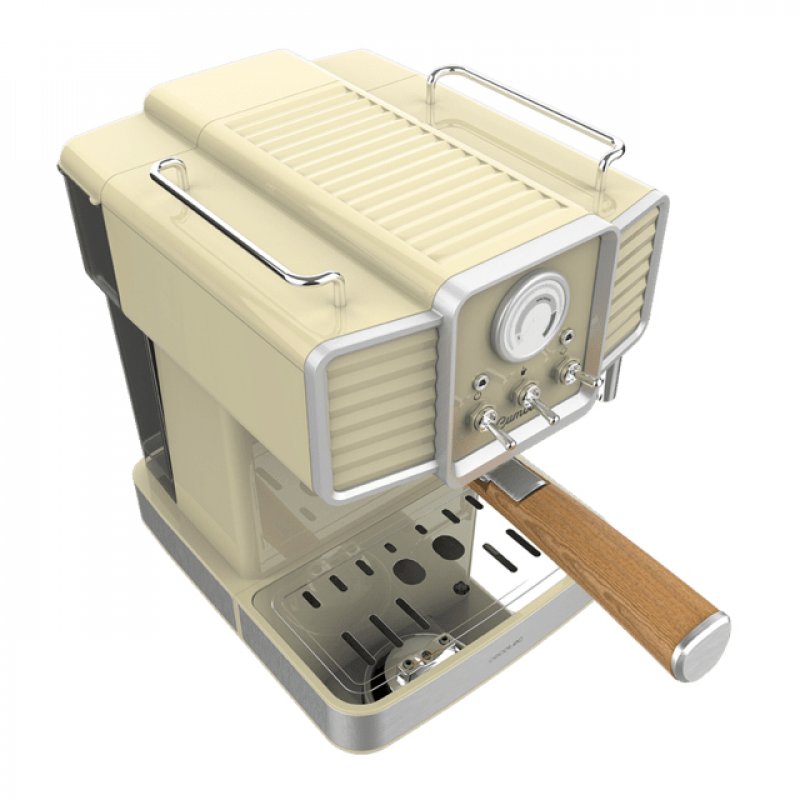 CAFETERA CECOTEC VINTAGE ESPRESSO 20 TRADIZIONALE LIGHT YELLOW