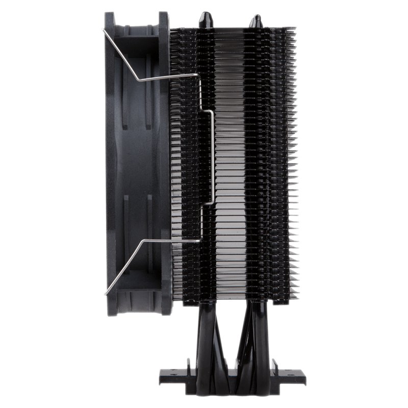 Hiditec C12 PWM Processor Cooler 12 cm Black