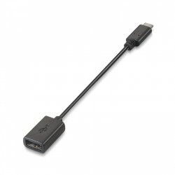 AISENS A107-0059 USB cable 0.15 m USB 2.0 USB C USB A Black