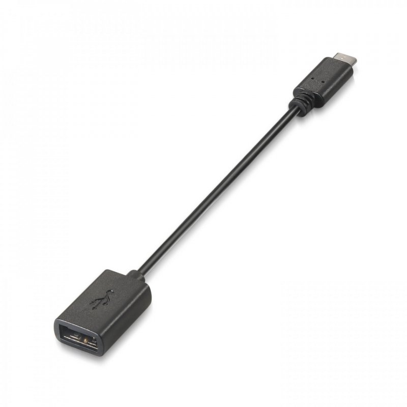 AISENS A107-0059 câble USB 0,15 m USB 2.0 USB C USB A Noir