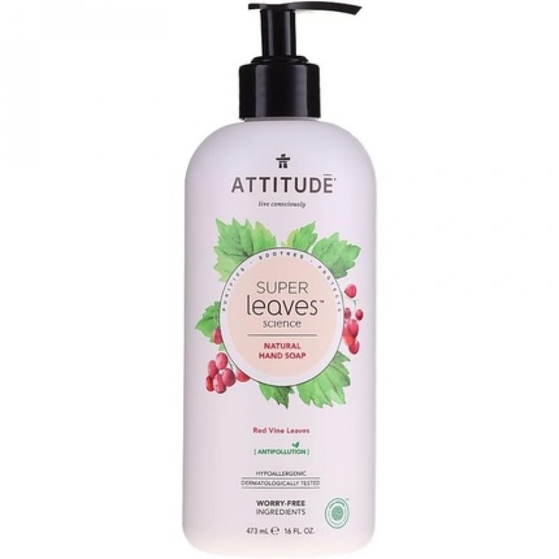 Attitude Super Leaves Hand Soap Red Vine Leaves 473ml