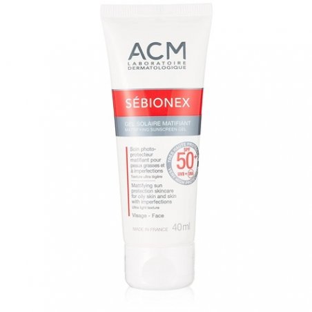 ACM Sebionex Mattifying Sunscreen Gel SPF50 