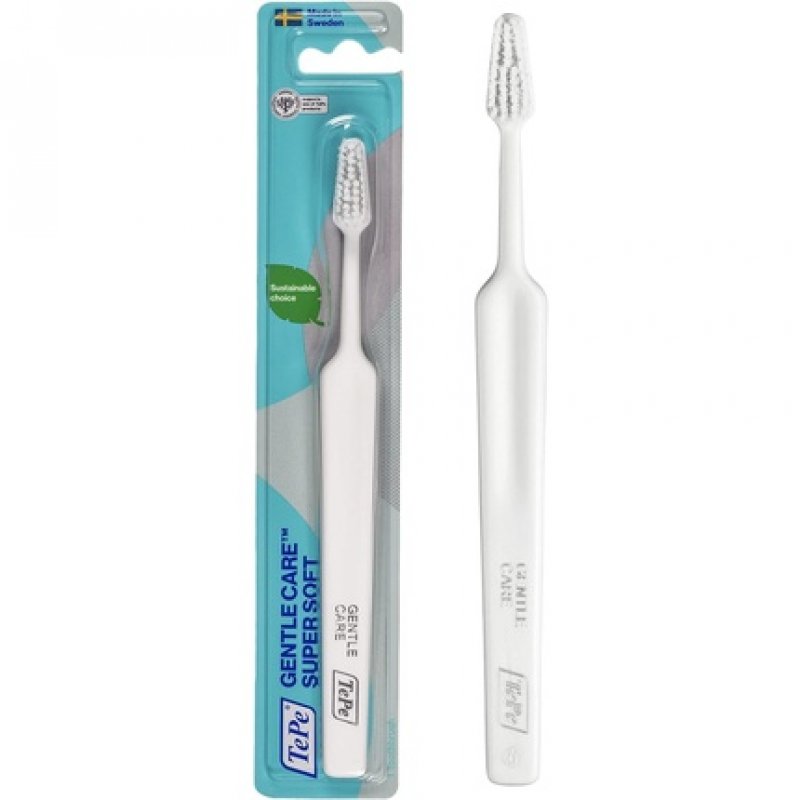 TEPE Gentle Care Soft Toothbrush Adult Post-Surgery Toothbrush for Sensitive Teeth and Gums