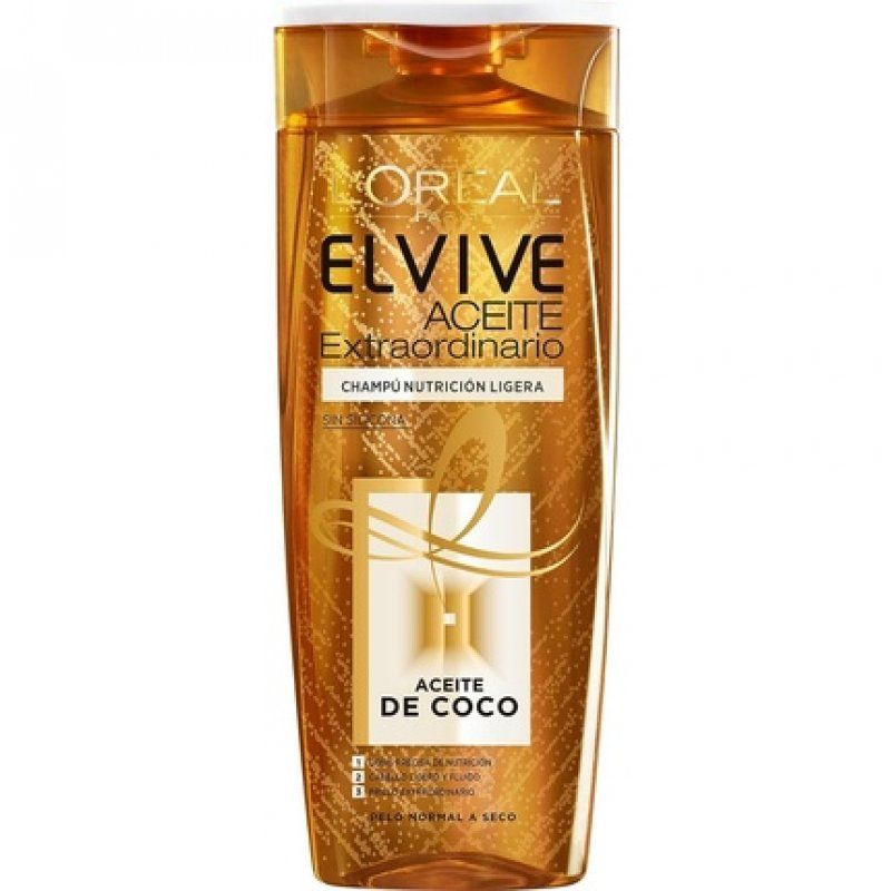 L'Oreal Paris Elvive Extraordinary Coconut Oil Shampoo 370 ml
