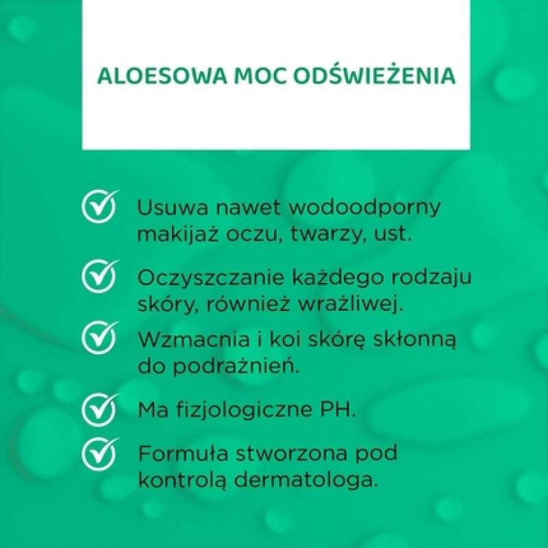 Eveline FACEMED Aloe Vera Makeup Remover Alcohol 400ml