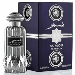 Lattafa Unisex Sumou Platinum Eau de Parfum Spray 3.38oz