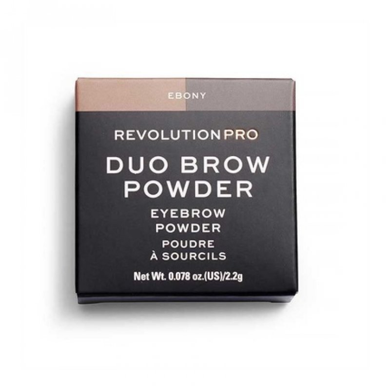 Revolution Pro Duo Eyebrow Powder Ebony