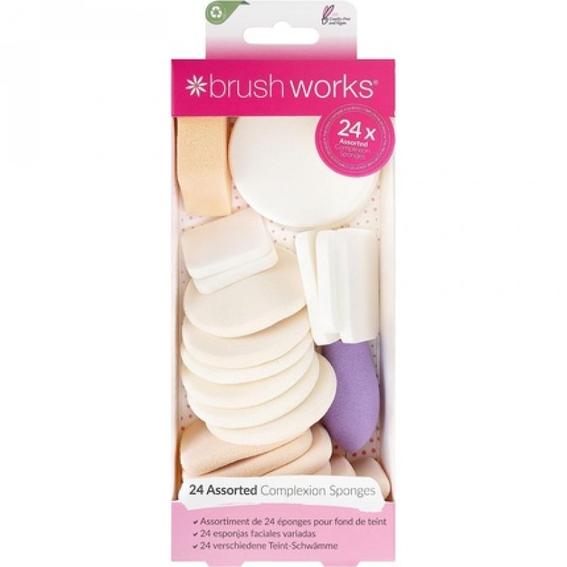 Brushworks Assorted Makeup Sponges