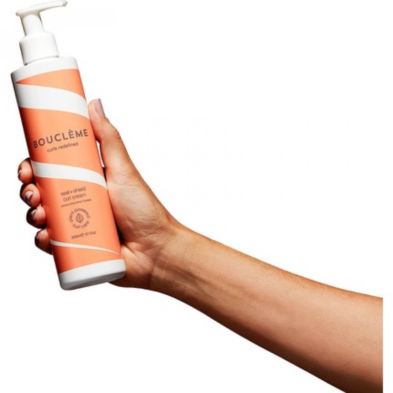 Bouclème Seal Shield Curl Cream Lightweight Curl Cream to Protect Against Humidity 300ml