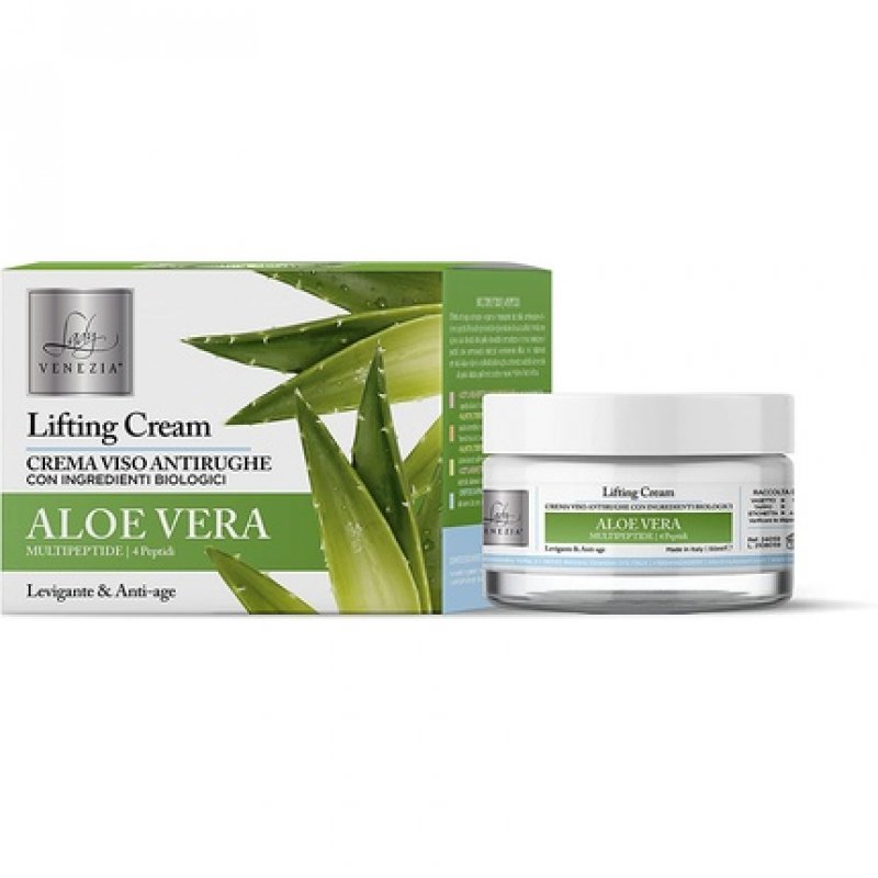 Lady Venezia Aloe Vera Anti-Wrinkle Face Cream with Organic Ingredients 50ml