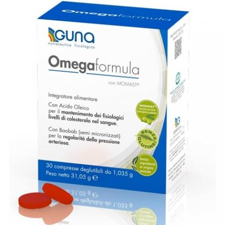 GUNA OmegaFormula Dietary Supplement 30 Tablets