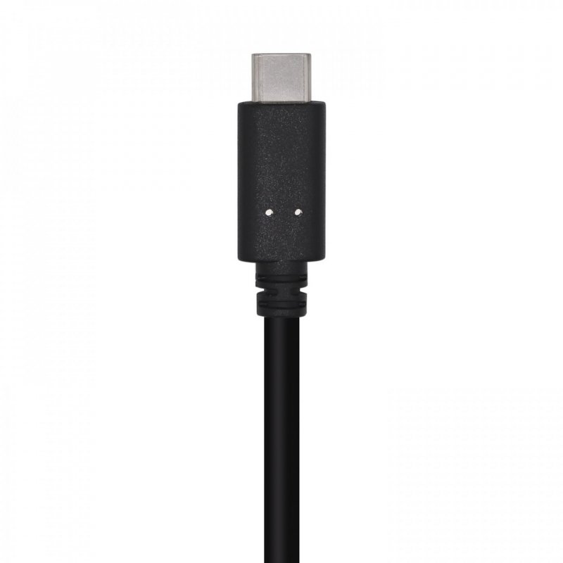 AISENS CABLE USB 3.1 GEN2 10GBPS 3A TIPO USB-C M-A M NEGRO 0.5M