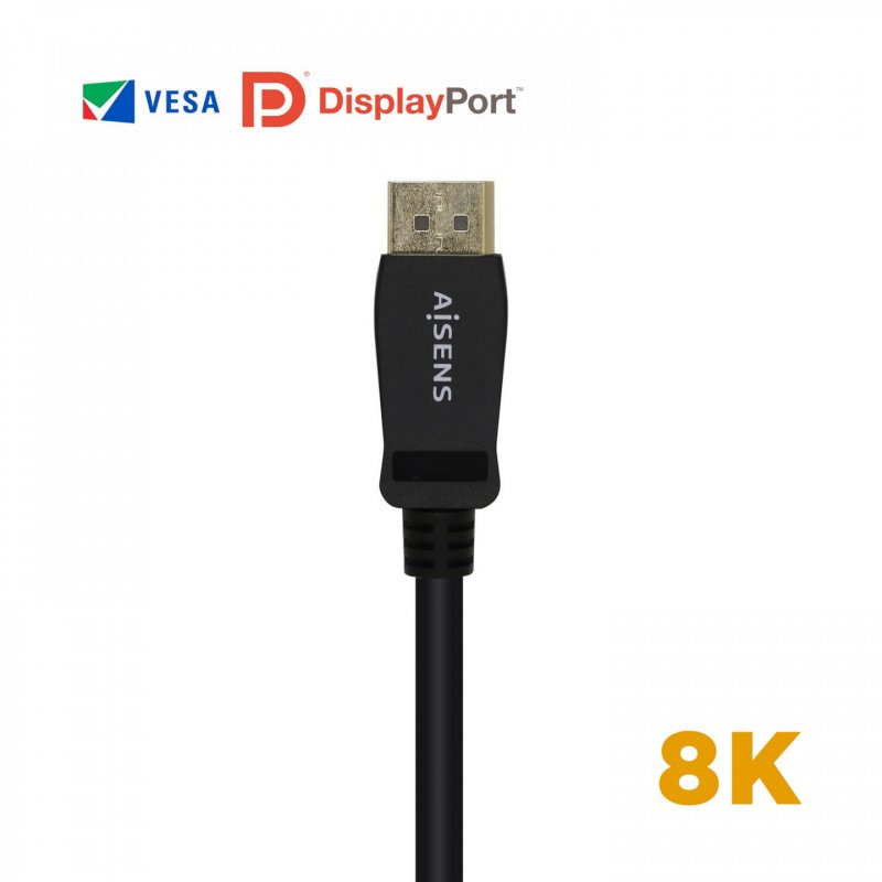 AISENS A149-0432 DisplayPort cable 2 m Black