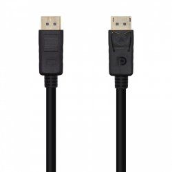 CABLE AISENS DISPLAYPORT V1.2 4K@60HZ DP M-DP M NEGRO 1.0M
