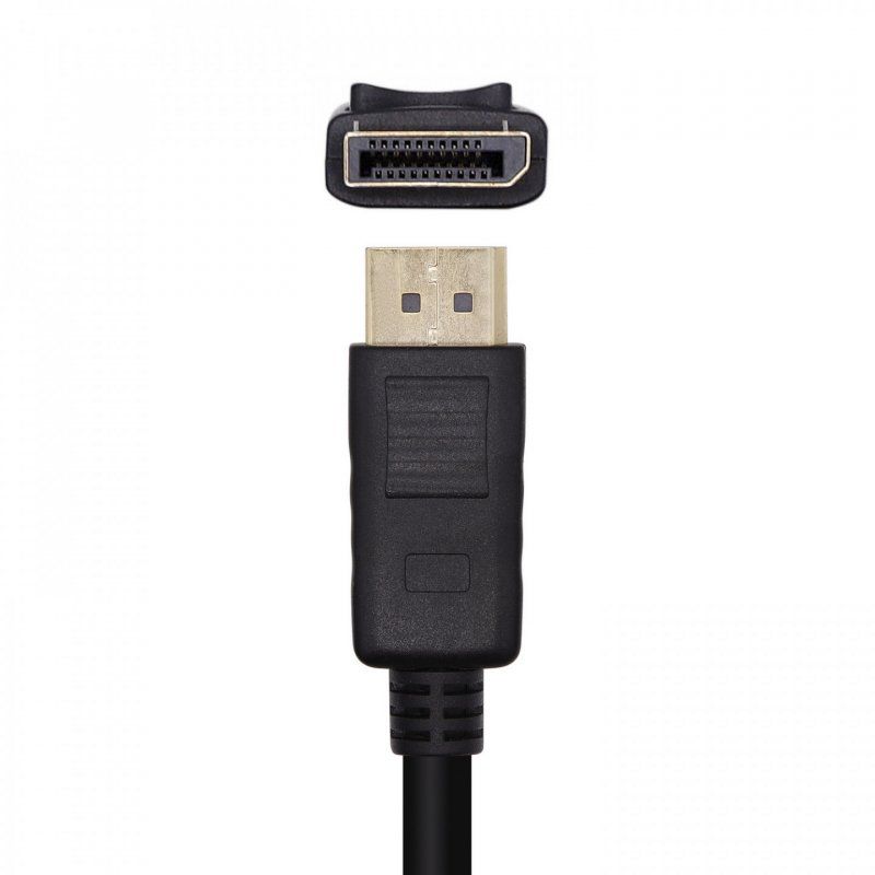AISENS A124-0455 câble DisplayPort 1 m Noir