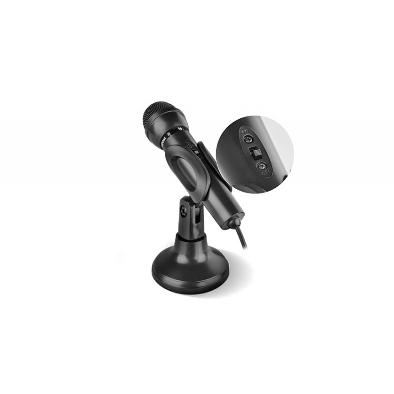 NOX Krom Kyp Noir Microphone de présentation microphone