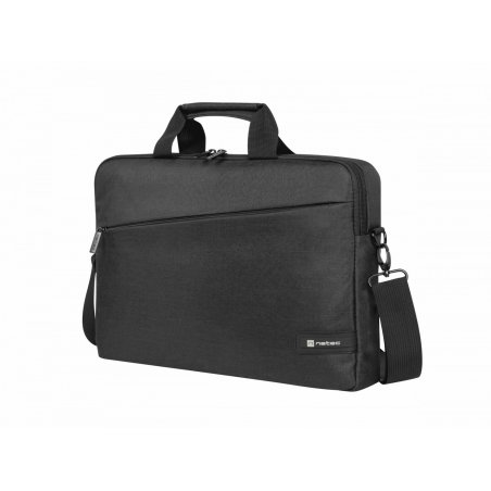 NATEC Beira 39.6 cm (15.6") Briefcase Black