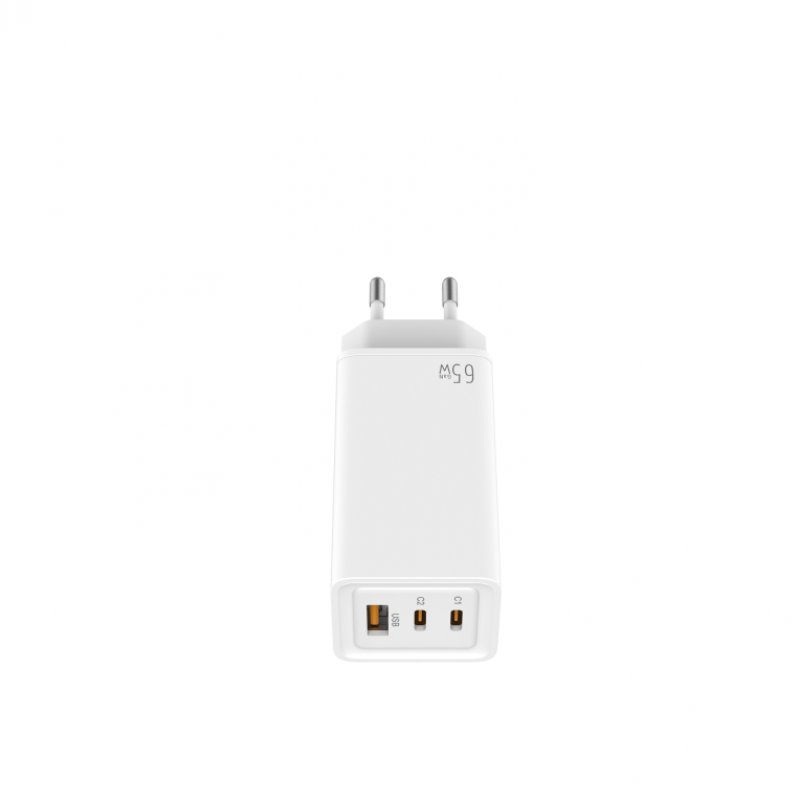Leotec LECSPH65W3W power adapter/inverter Auto 65 W White