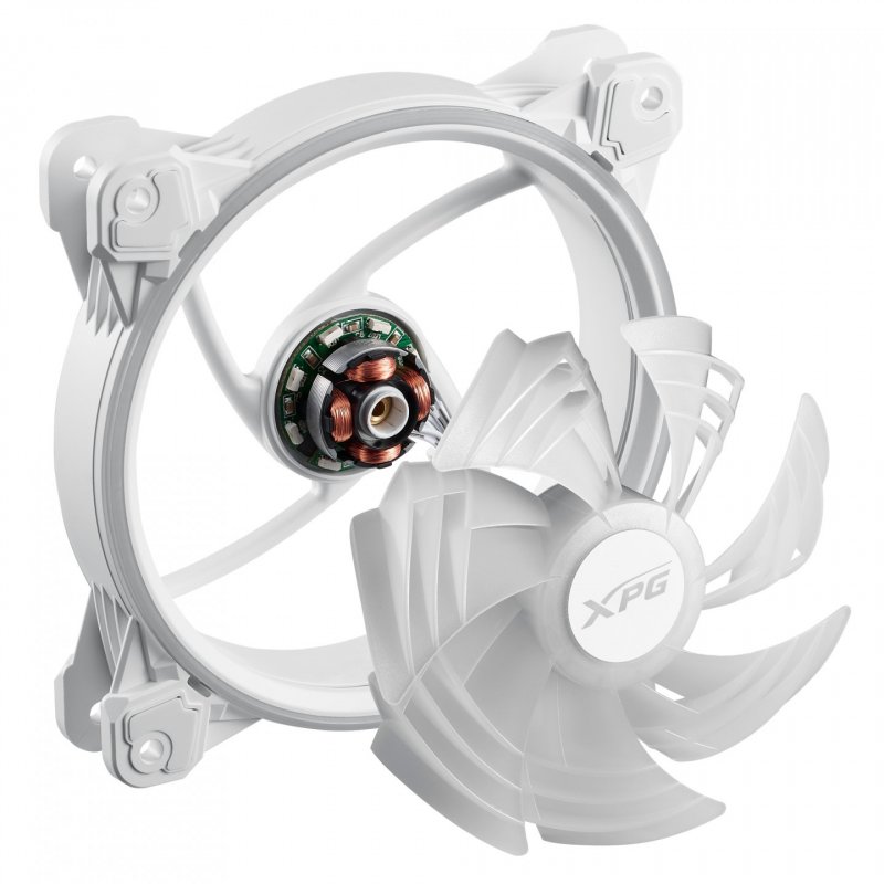 XPG Hurricane Carte-mère Ventilateur 12 cm Blanc 1 pièce(s)