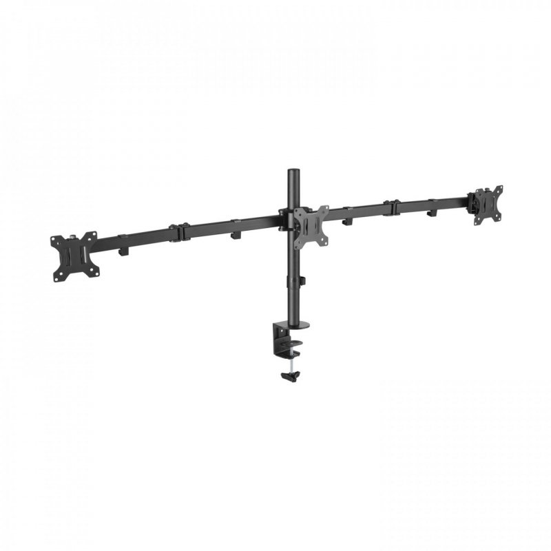 AISENS DT27TSR-061 monitor mount / stand 68.6 cm (27") Black Desk