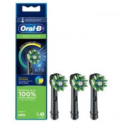 Oral-B BRAEB50_3FFS toothbrush head 3 pc(s) Black