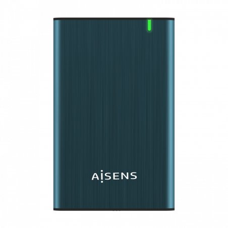 AISENS CAJA EXTERNA 2.5" ASE-2525PB 9.5MM SATA A USB 3.0 3.1 GEN1 AZUL PACIFICO