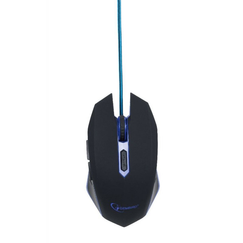 RATON GAMING GEMBIRD USB NEGRO/AZUL