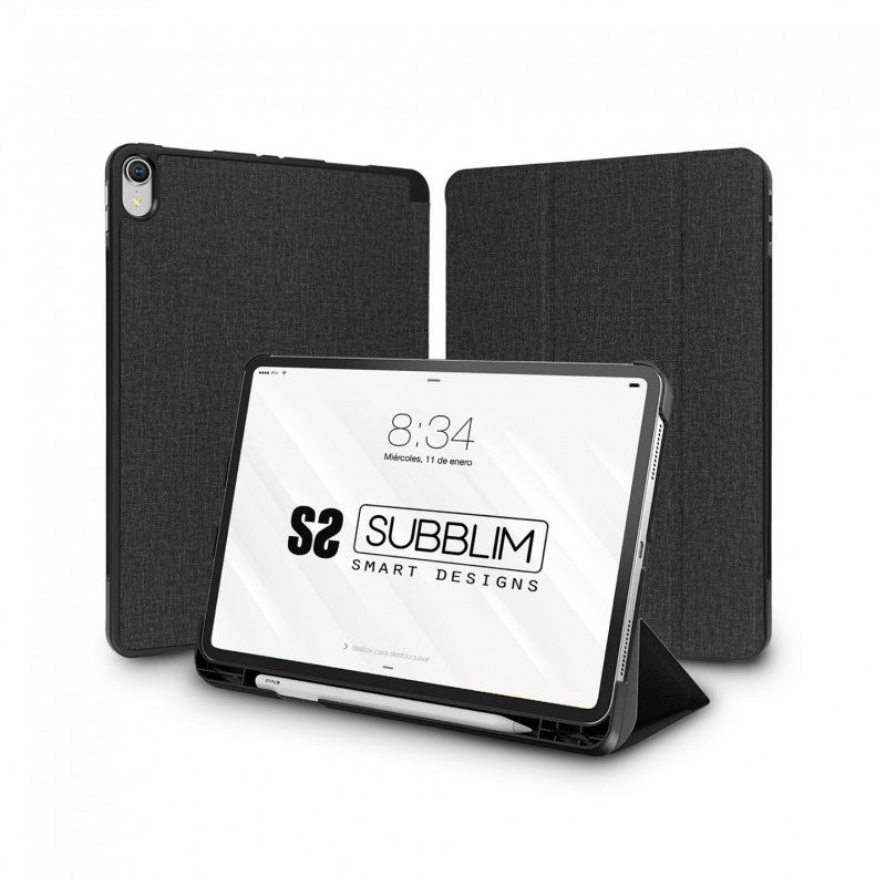 SUBBLIM FUNDA TABLET IPAD 10.9'' 10 Gen NEGRO Folio Noir
