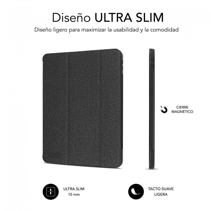 FUNDA TABLET SUBBLIM SHOCK CASE IPAD 10,9" 10A GEN BLACK