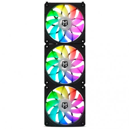 NOX EASY LINK Boitier PC Refroidisseur d'air 12 cm Noir 3 pièce(s)