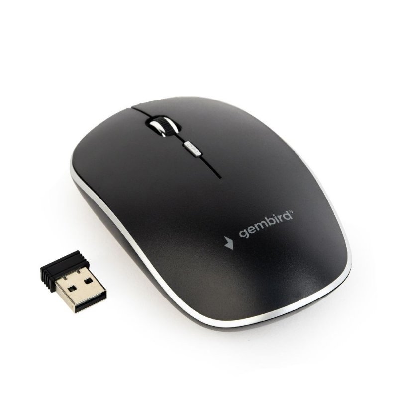 Gembird MUSW-4B-01 souris Ambidextre RF sans fil Optique 1600 DPI