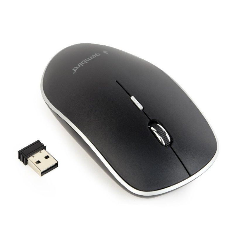 Gembird MUSW-4B-01 mouse Ambidextrous RF Wireless Optical 1600 DPI
