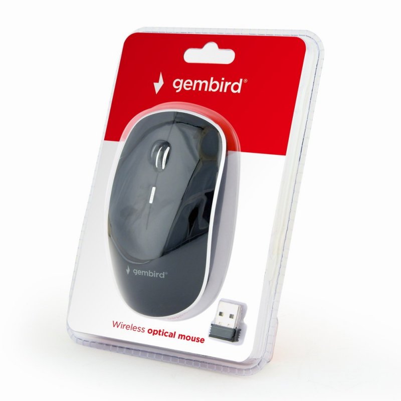 Gembird MUSW-4B-01 souris Ambidextre RF sans fil Optique 1600 DPI