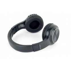 Gembird Warszawa Casque Avec fil &sans fil Arceau Appels/Musique Micro-USB Bluetooth Noir