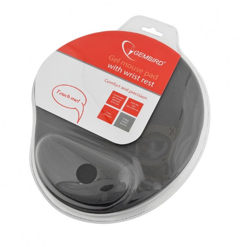 Gembird MP-GEL-GR mouse pad Grey