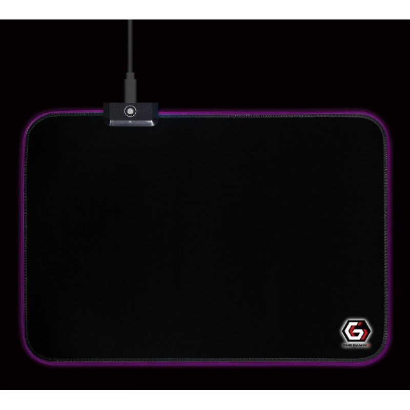 Gembird MP-GAMELED-M mouse pad Gaming mouse pad Black