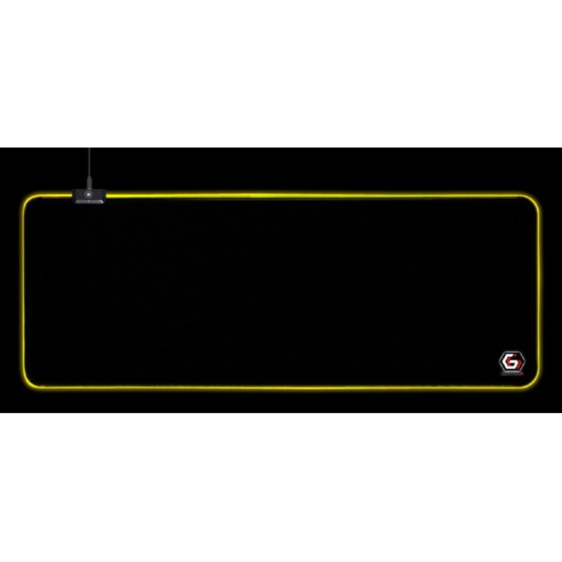 ALFOMBRILLA GAMING GEMBIRD CON EFECTO DE LUZ LED, TAMANO L