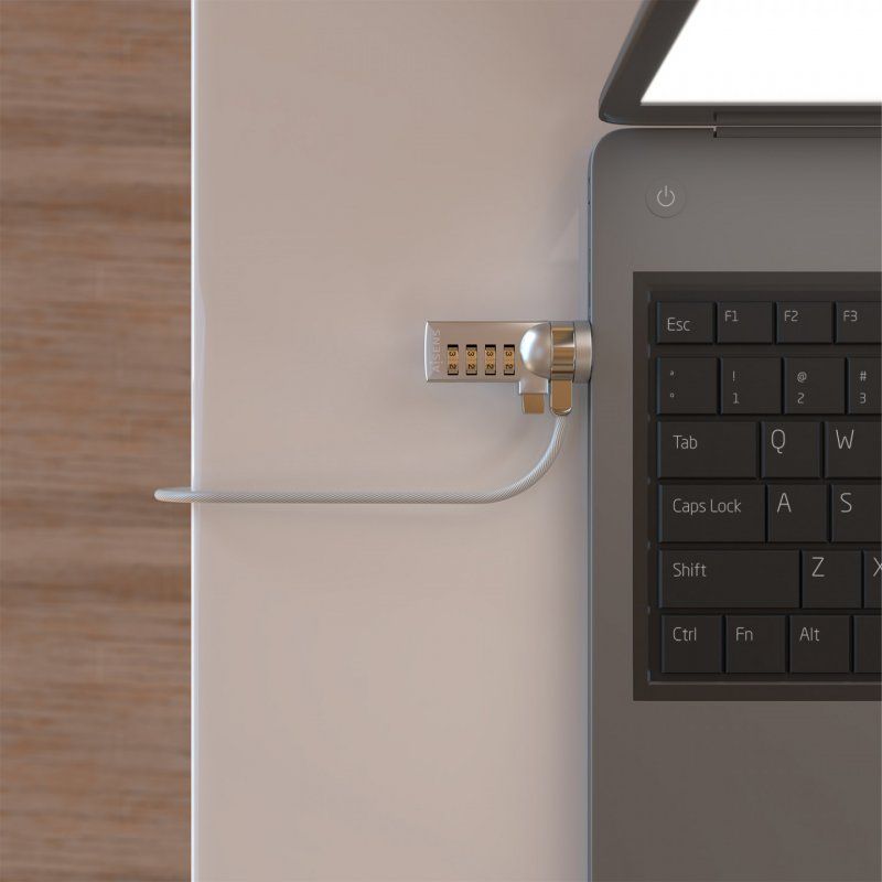 CABLE SEGURIDAD AISENS CERRADURA COMBINACION 1.5M