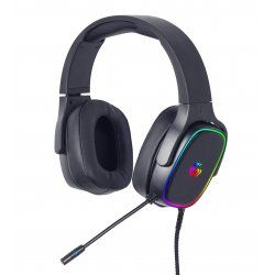 Gembird GHS-SANPO-S300 headphones/headset Wired Head-band Gaming USB Type-A Black